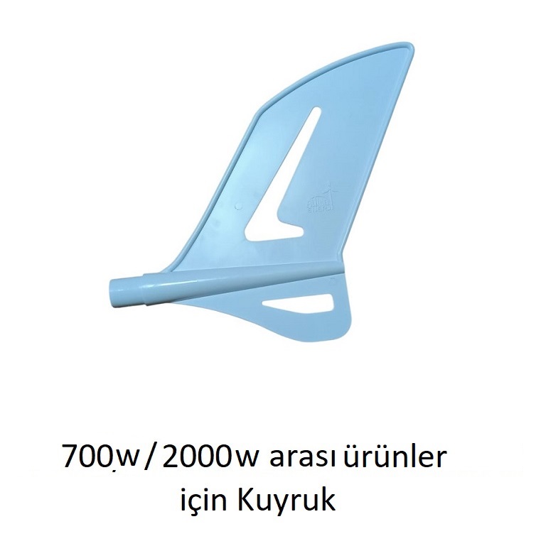 -700 2000 arası Rüzgar Türbinleri için Kuyruk